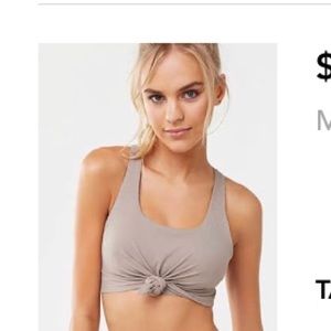 NWT Medium Impact - Ribbed Sports Bra